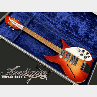 Rickenbacker325(Rose Morris #1996) 1964 Vivid Fireglo "2 O'clock F-Hole" Full-Original John Specs "Beatles Gear"