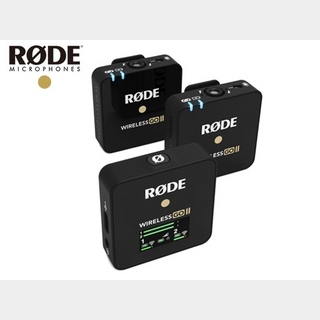 RODEWireless GO II ワイヤレス ゴー 2 ◆ 【国内正規品】ワイヤレス送受信機マイクシステム
