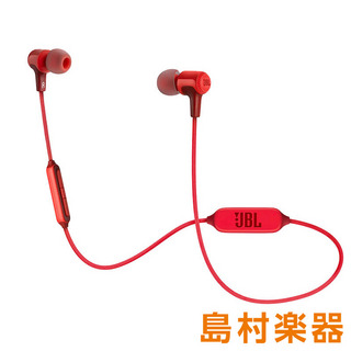 JBL E25BT (レッド) ワイアレスイヤホン Bluetoothイヤホン