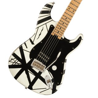 EVHStriped Series '78 Eruption Maple Fingerboard White with Black Stripes Relic 【福岡パルコ店】