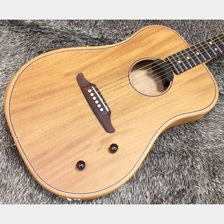 Fender Acoustics Highway Series Dreadnought, Rosewood Fingerboard, All-Mahogany【2.25"厚の薄ボディエレアコ】