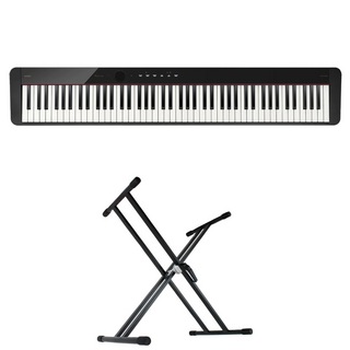 Casioカシオ Privia PX-S1100 BK 電子ピアノ キーボードスタンド 2点セット