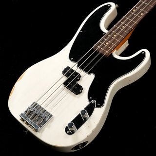 Fender Mike Dirnt Road Worn Precision Bass Rosewood White (重量:4.43kg)【渋谷店】