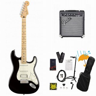 Fender Player Series Stratocaster HSS Black Maple Fender 10Wアンプ付属エレキギター初心者セットR【WEBSHOP】