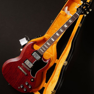 Gibson Custom Shop1961 Les Paul SG Standard Reissue Stop-Bar VOS Cherry Red  2.74kg