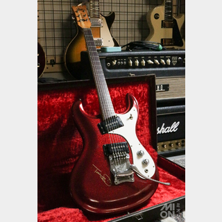 Mosrite エレキギター ミニギター レアカラー 弦楽器 専用ケース付属 Mosrite エレキギター ミニギター レアカラー 弦楽器 専用ケース付属