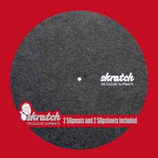 Dr.Suzuki Slipmats skratch 12inch スリップマット+スリップシート 【渋谷店】