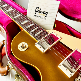 Gibson Custom Shop Murphy Lab 1957 Les Paul Gold Top Reissue Ultra Light Aged Double Gold (DGD)【S/N:731607｜4.14kg】