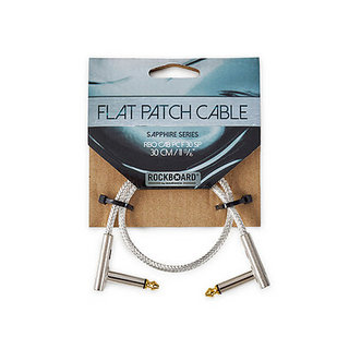 RockBoardSAPPHIRE Series Flat Patch Cable 30cm 【同梱可能】