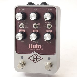 Universal Audio UAFX Ruby '63 Top Boost Amplifier ルビー[長期展示アウトレット]【池袋店】