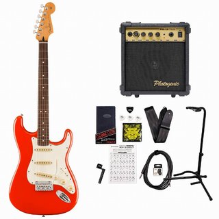 FenderPlayer II Stratocaster Rosewood Fingerboard Coral Red フェンダー PG-10アンプ付属エレキギター初心者セ