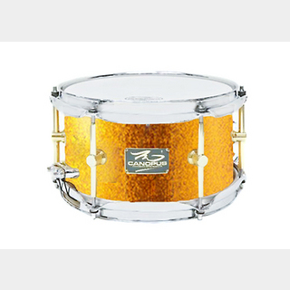 canopus The Maple 6x10 Snare Drum Gold Spkl