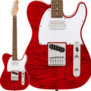 Squier by Fender Affinity Series Telecaster FMT SH Crimson Red Transparent エレキギター テレキャスター フレイムメイプ