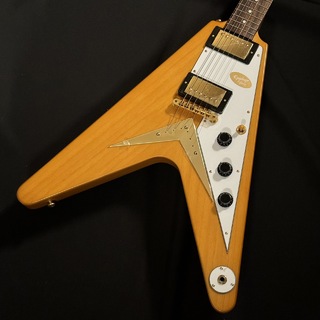 Epiphone Korina Flying V Aged Natural エレキギター コリーナ材【現物写真】