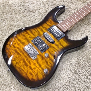 Ibanez GIO GRX70QA / SB (Sunburst) 【アイバニーズ・エントリーギター】