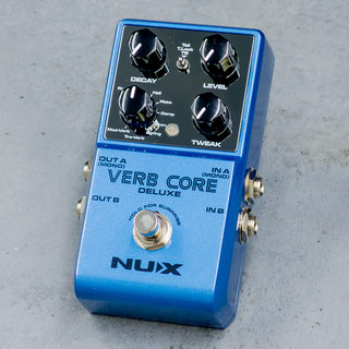 nuxVerb Core Deluxe -Reverb Pedal-【多彩な機能を備えたリバーブペダル】