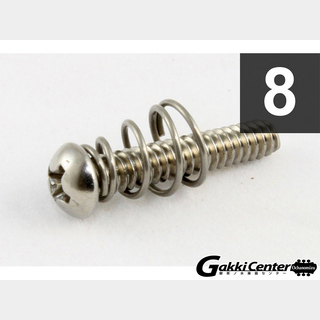 ALLPARTS Pack of 8 Steel Single Coil Pickup Screws/7541
