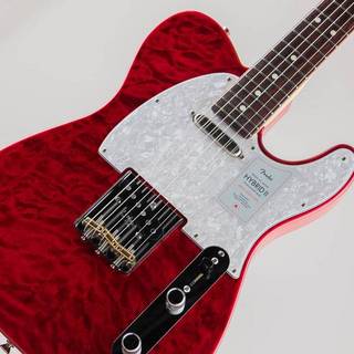 Fender 2024 Collection Made in Japan Hybrid II Telecaster/Quilt Red Beryl/R