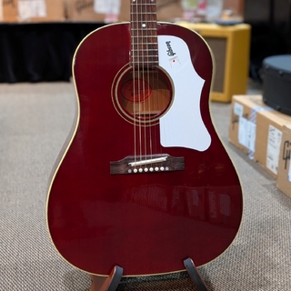 Gibson 60s J-45 Original, Adj Saddle / Wine Red