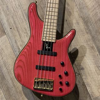 SugiNB5M A SL-ASH（NIGHT BREEZE 5strings Maple Fingerboard 35inch） / BRP(シースルーピンク)