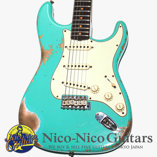 Fender Custom Shop 2020 1960 Stratocaster Heavy Relic (Faded Aged Sea Form Green)