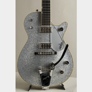 Gretsch G6129T-59 Vintage Select 59 Silver Jet with Bigsby TV Jones Silver Sparkle 2021