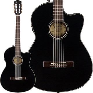 Fender Acoustics CN-140SCE Nylon Thinline (Black) 【お取り寄せ】