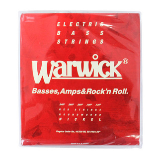 Warwick 46300 ML 5B 040/130 RED nickel 5-string Set M 5弦ベース弦