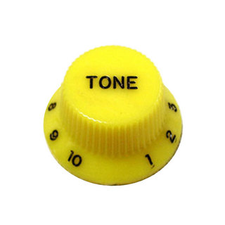 MontreuxStrat Tone Knob Metric Yellow No.8801 ギターパーツ