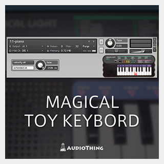 AUDIOTHING MAGICAL TOY KEYBOARD