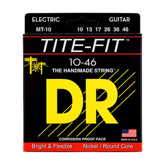 DRMT-10 MEDIUM TITE-FIT エレキギター弦×6セット