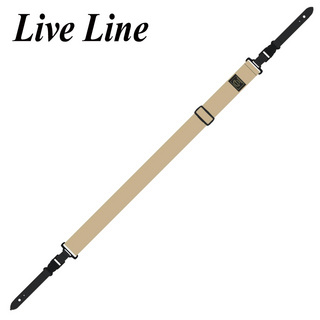 LIVE LINE LSR28 Clip System AC Strap -Red- │ ギターストラップ