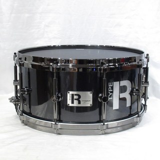canopusMTR-1465DH [Type-R BULLET Snare Drum 14''×6.5'' - Black Metallic]