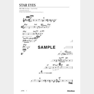 楽譜 Star Eyes