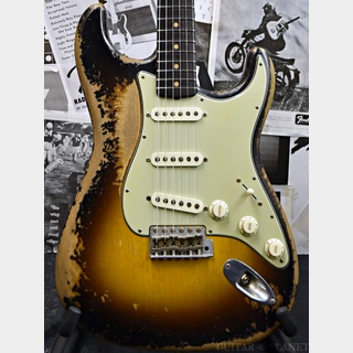 Fender Custom ShopMBS 1962 Stratocaster Heavy Relic -Wide Black 2 Color Sunburst- by Dale Wilson