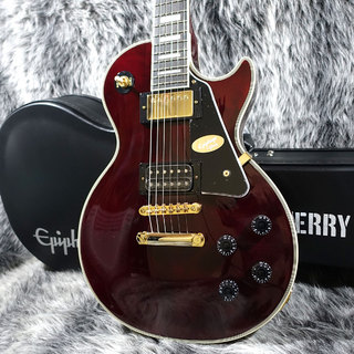 Epiphone Jerry Cantrell "Wino" Les Paul Custom Dark Wine Red