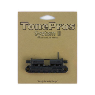TONE PROS T3BT-B Metric Tuneomatic Bridge ブラック ギター用ブリッジ