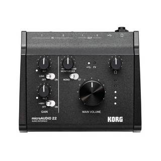 KORG KORG microAUDIO22 オーディオインターフェイス コルグ micro AUDIO