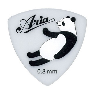 ARIA P-PA01 080 WHBK パンダ PICK 0.8mm ギターピック×10枚
