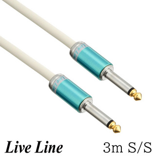 LIVE LINE Advance Series Cable 3m S/S -Blue-【Webショップ限定】