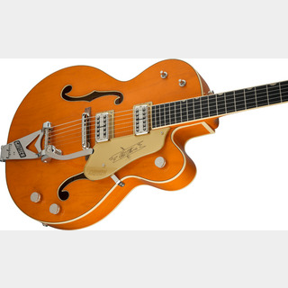 GretschG6120T-59 Vintage Select Edition '59 Chet Atkins Hollow Body with Bigsby -Vintage Orange Stain-