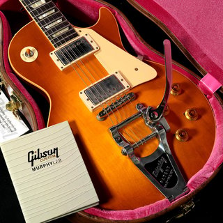 Gibson Custom Shop Murphy Lab 1958 Les Paul Standard Ultra Light Aged w/Bigsby Amber Burst(重量:4.37kg)【渋谷店】