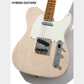 Fender Custom Shop2022 Collection 1958 Telecaster Journeyman Relic Heavy Checking Aged White Blonde 2022
