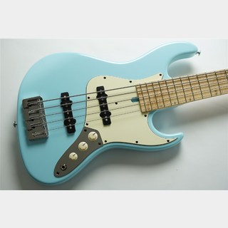 Wood Custom Guitars Vibe Standard-5 #214 - Poppin blue