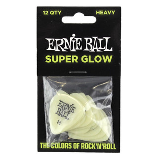 ERNIE BALL アーニーボール PICK #9226 Glow/DRK HEAVEY ギターピック 12枚入り