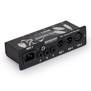 RockBoard MOD 3 V2 - All-in-One TRS & XLR Patchbay for Vocalists & Acoustic Players [RBO B MOD 3]