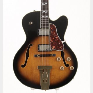 美品　ARIA アリア　FA-280 TBS トップ単板　廃盤品 Aria ProII FA-2100 ALB(Almond Burst) フルアコ ニューヨーカー
