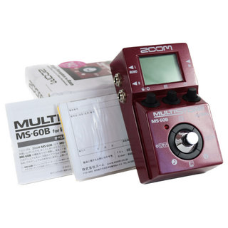 ZOOM 【中古】 ベース用 マルチエフェクター ZOOM MultiStomp MS-60B ズーム ベースエフェクター