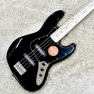 Squier by Fender Affinity Series Jazz Bass Maple Fingerboard Black Pickguard Black【エントリーJB】