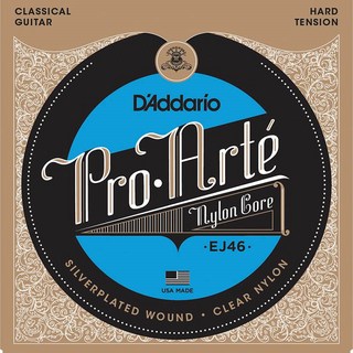 D'AddarioPro-Arte Classical Guitar Nylon Strings [EJ46 Hard Tension]